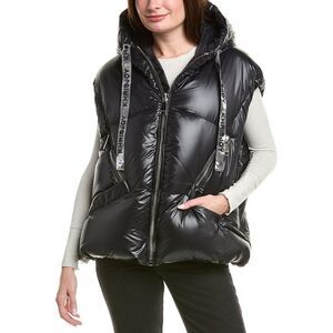 Khrisjoy Womens  Puffer Down Vest, Black